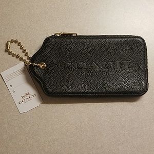 Coach Hangtag Wristlet Clutch
